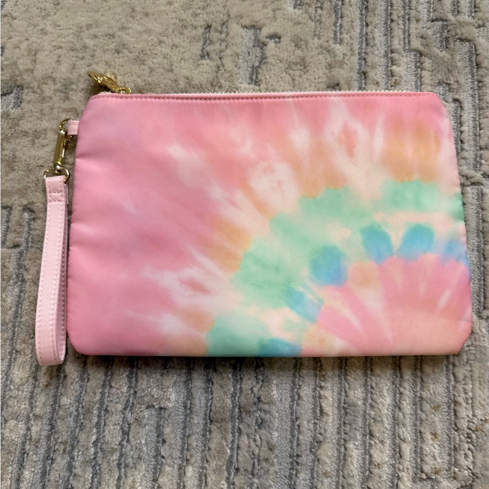 Stoney Clover Lane Pink Tie-Dye Clutch
